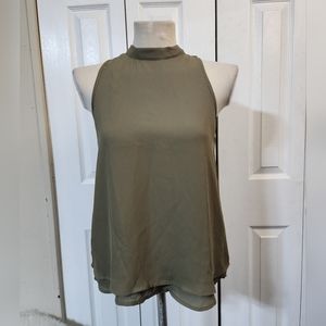 Stella Luce High Neck Layered Sleeveless Top / Blouse
